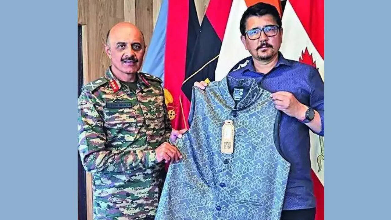 Indian Army Showcases Siachen Recycled Jacket Joins Drive to Clean Indus River
