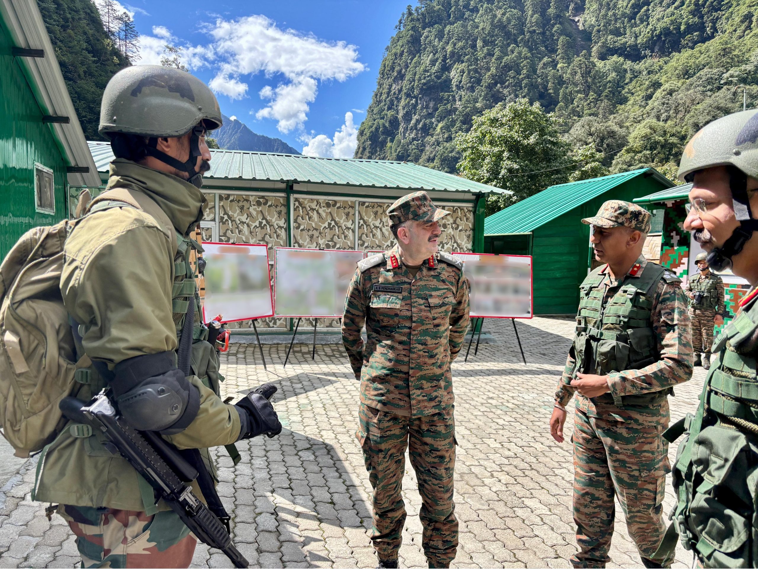 Lt Gen Abhijit S Pendharkar Reviews Army Readiness in Arunachal Pradeshs Forward Areas scaled