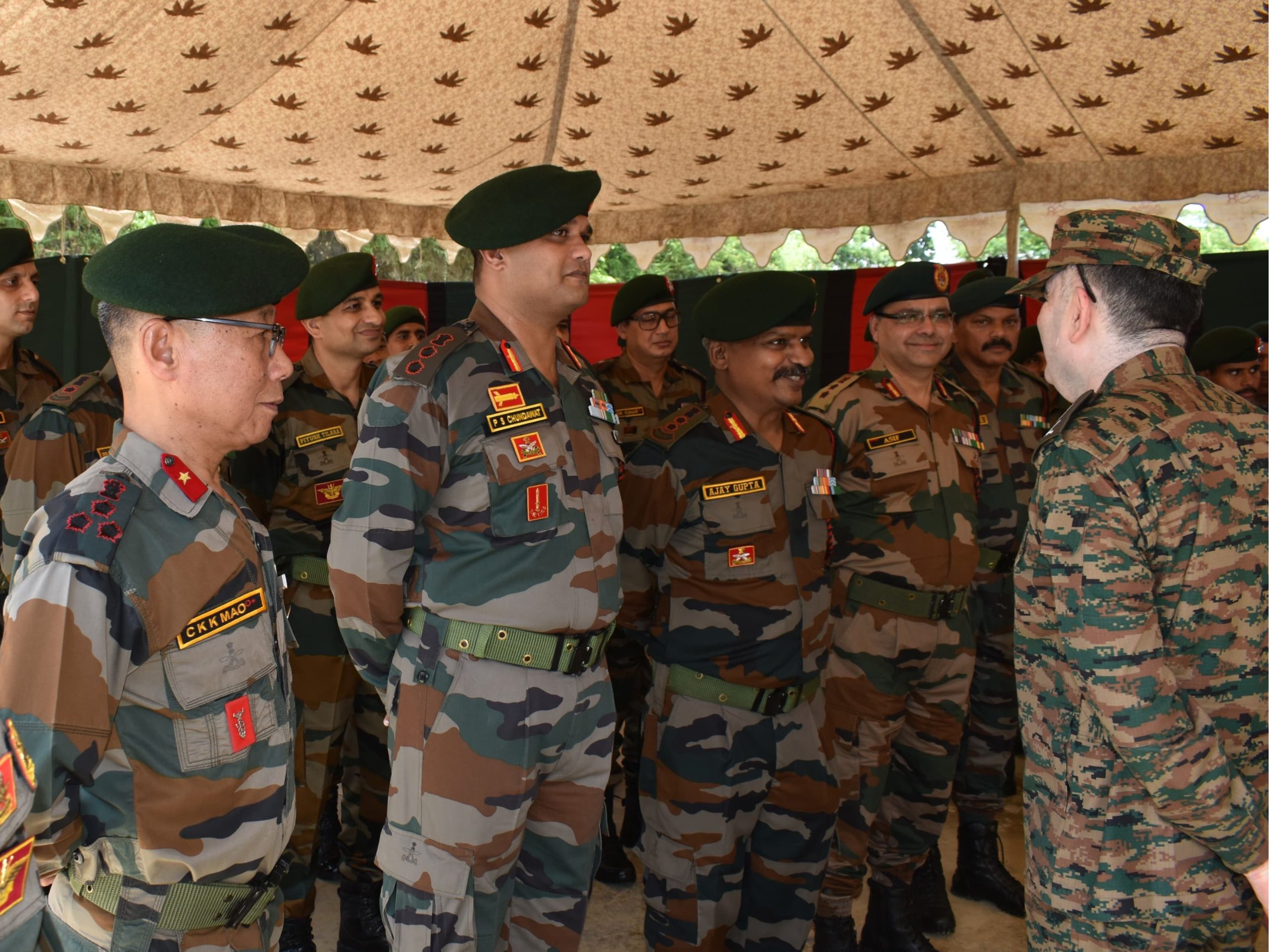 Lt Gen Pendharkar Visit in Silchar scaled