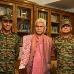 Lt Gen Pratik Sharma Briefs LG Manoj Sinha on Operation Mahadev
