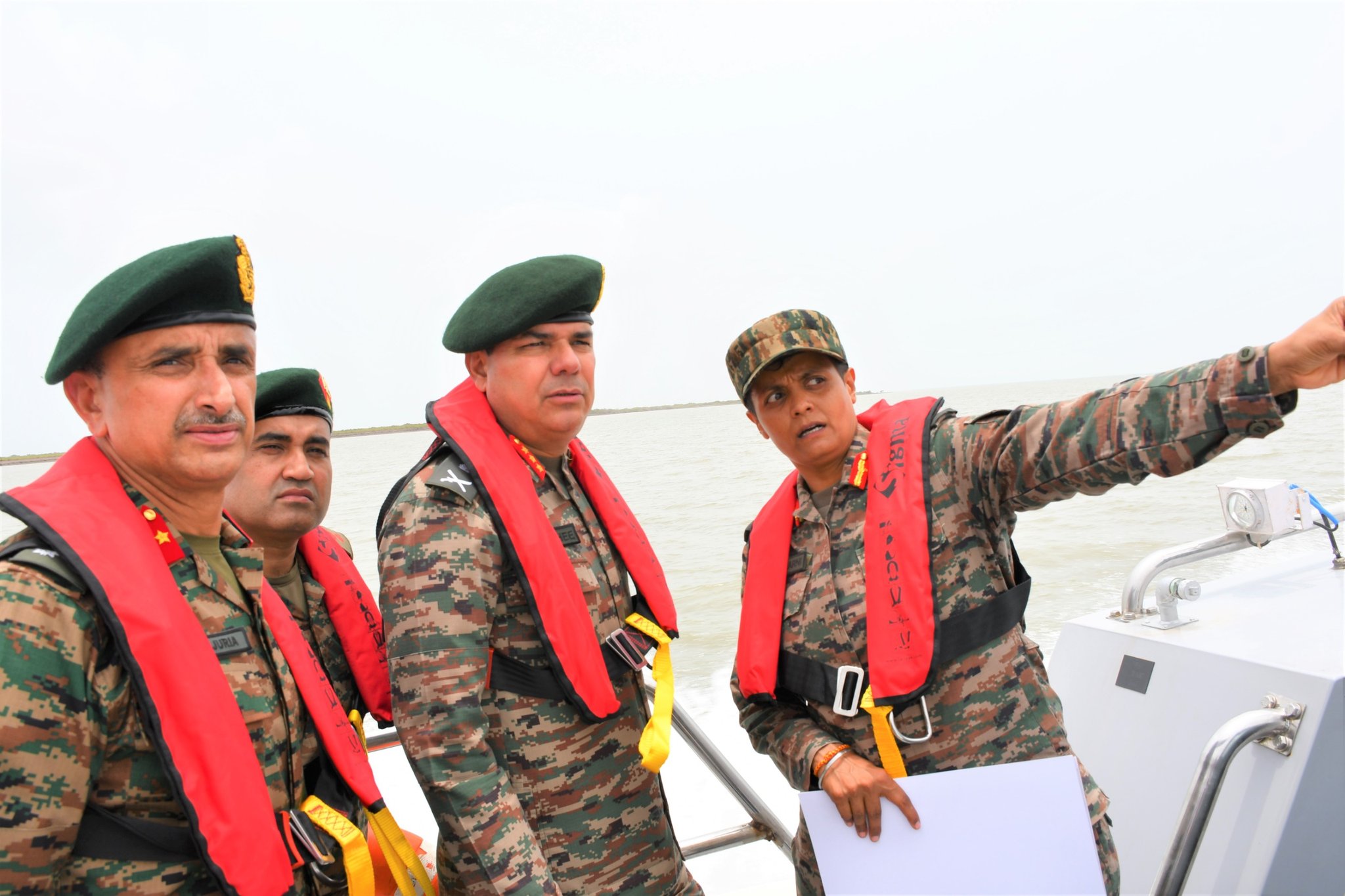 Lt Gen Rathee Visit to Bald Eagle Brigade