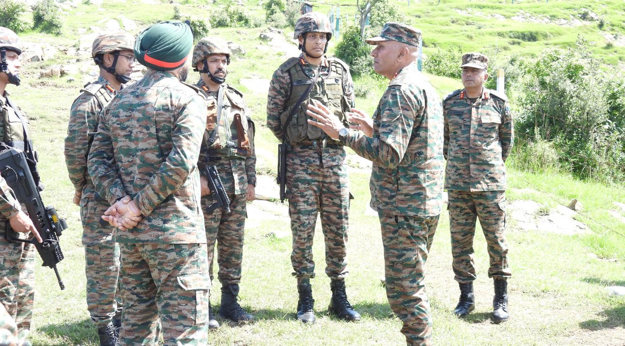 Lt Gen Sharma Visit