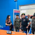 Maj Gen Tiwari Visit