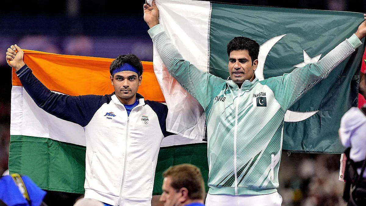 Neeraj Chopra and Arshad Nadeem