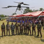 Soldiers and Drone