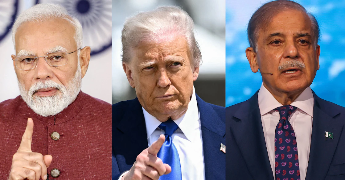 Trump Modi Sharif