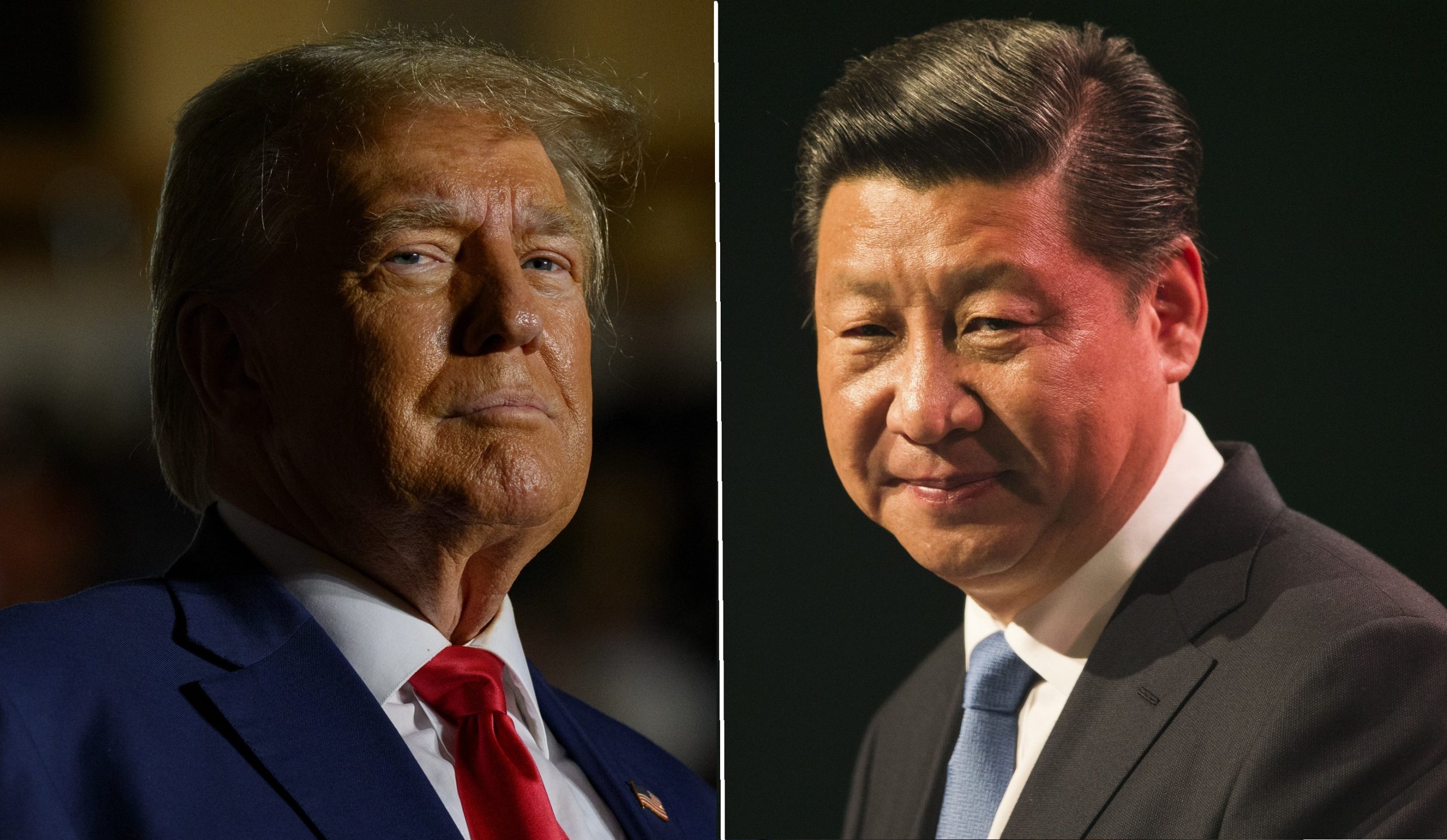 Trump and Xi scaled