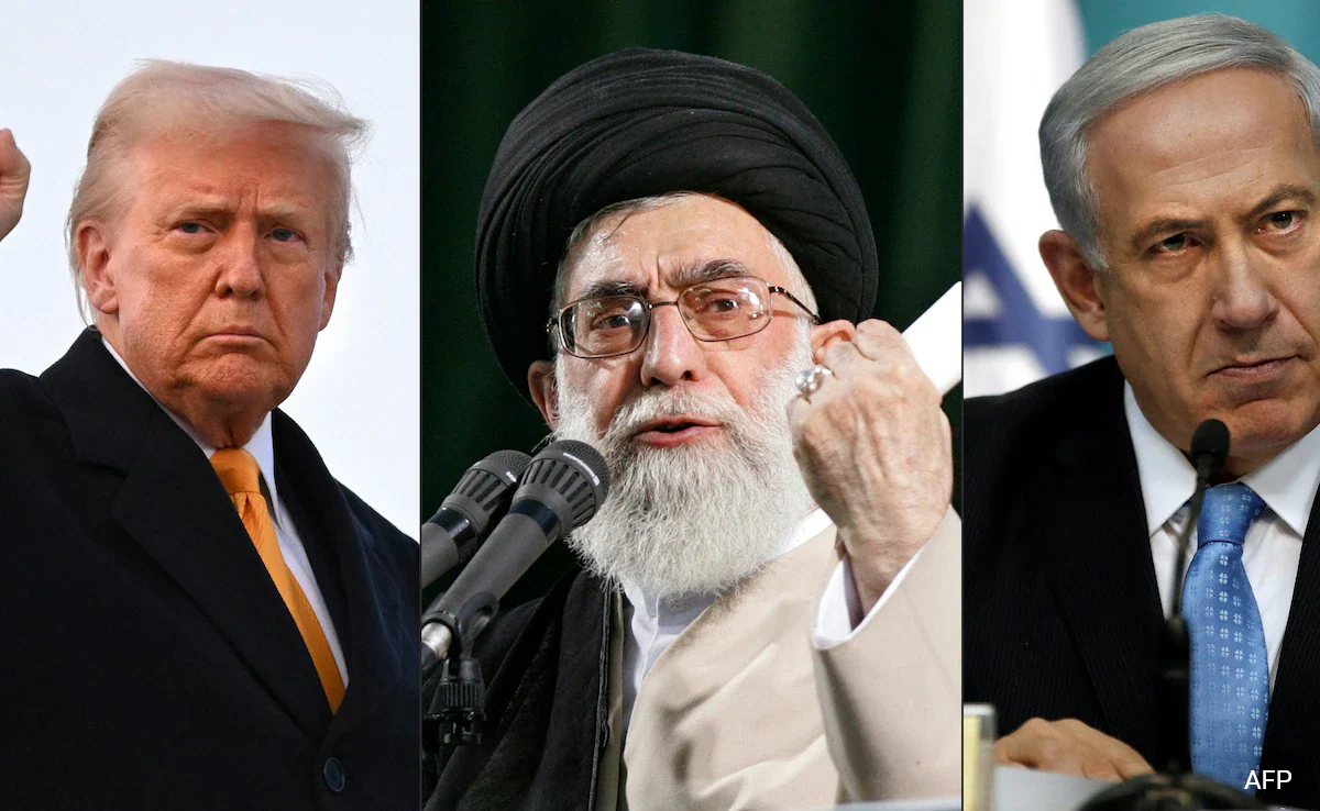 US IRAN ISRAEL HEADS