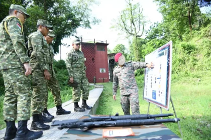 Indonesian Army Delegation Visits Counter Insurgency and Jungle Warfare School in Vairengte 1231