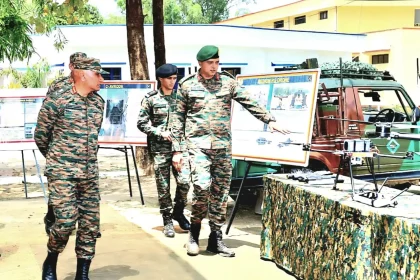 Lt Gen Pratik Sharma and Other Officers