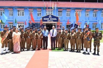 Sainik School Imphal Shines as 15 Cadets Clear NDA Exam