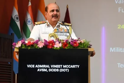 Vice Adm Vineet McCarty
