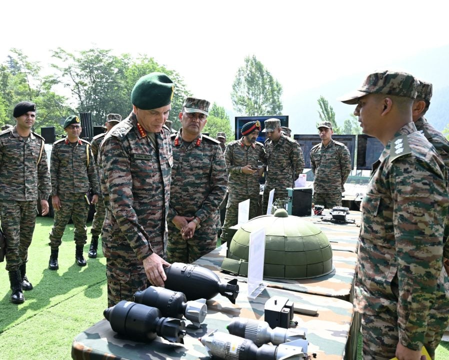 Gen Dhiraj Seth Reviewing