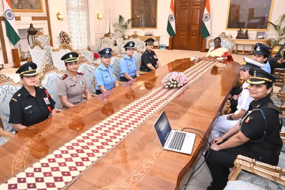 Officers Sitting